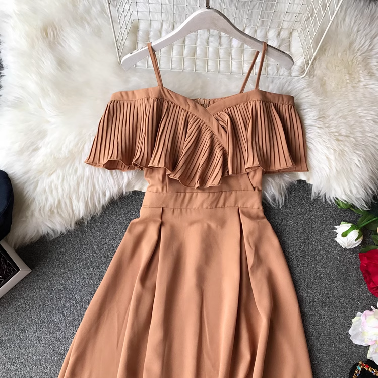 women's mid length dress ,YM131
