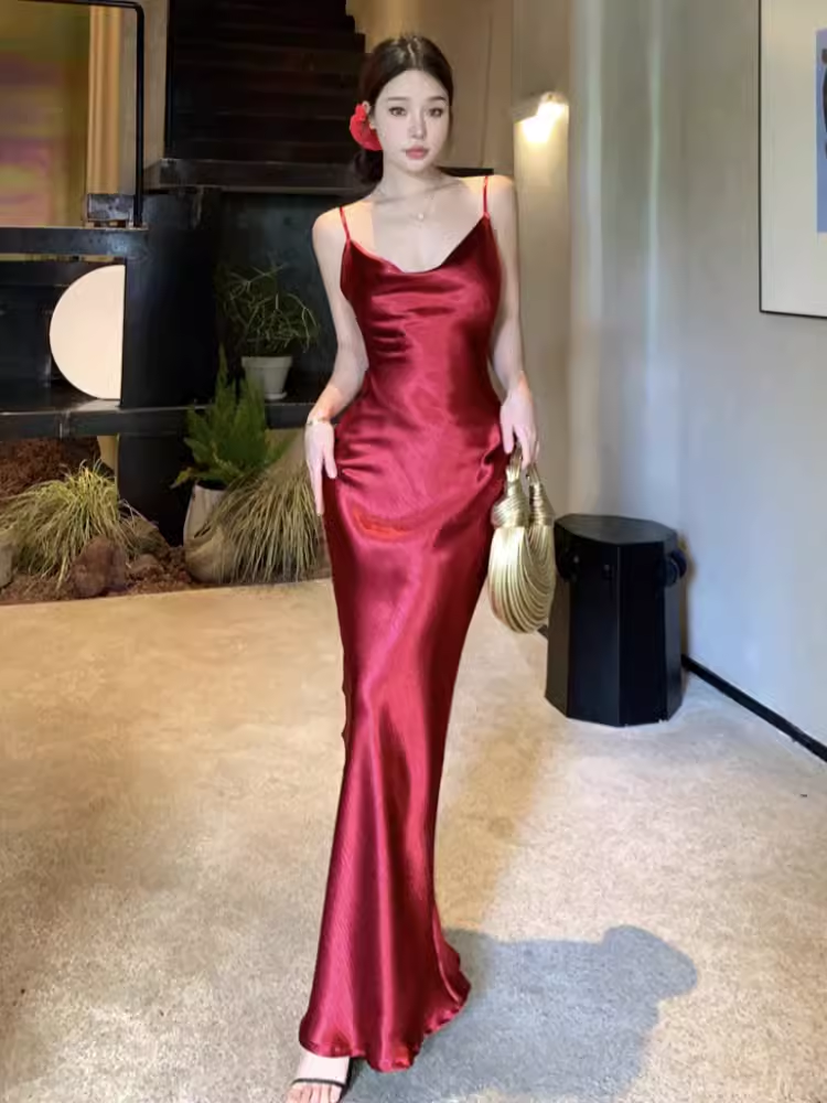 Sexy Sleeveless Mermaid Dress YM1489