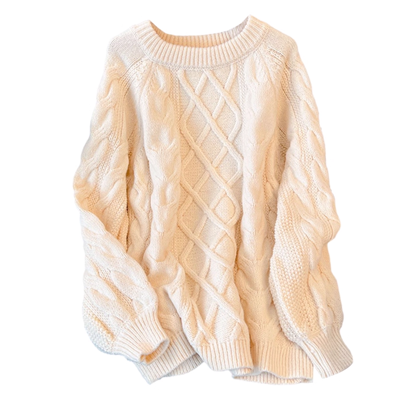 Red Sweater Women's Early Autumn Loose Slimming Versatile Sweet Sweater YM2304