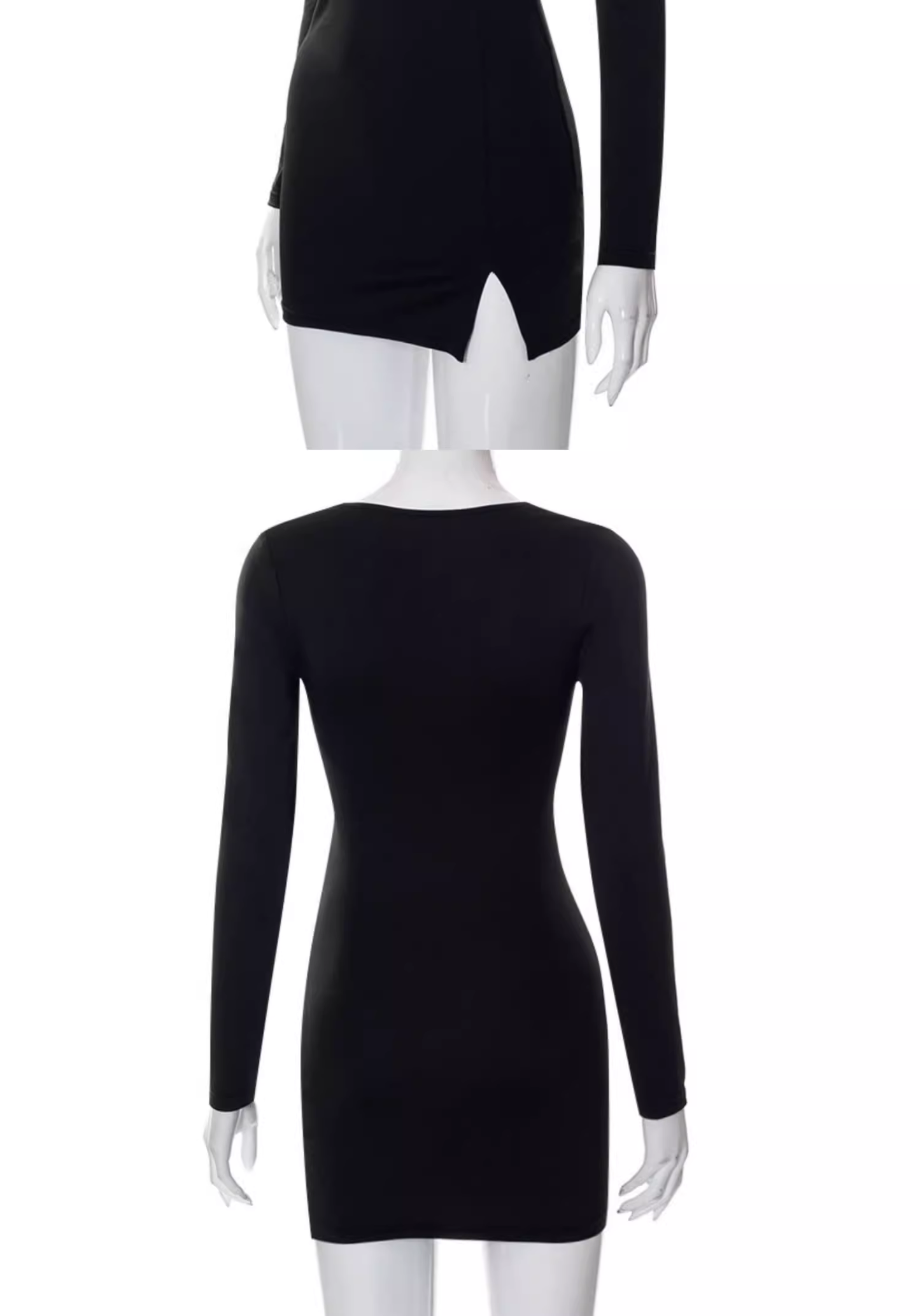 sexy hollow casual long sleeves dress YM462