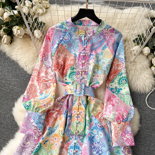 A-line Spaghetti Straps Dress YM1200