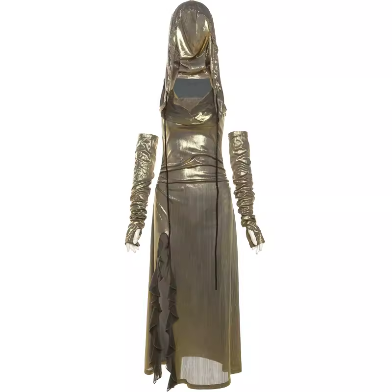Chic Long Dress With Split YM1522