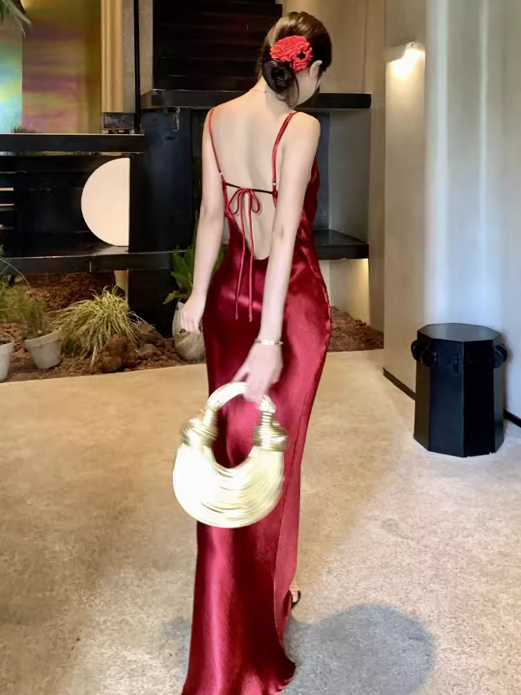 Sexy Sleeveless Mermaid Dress YM1489