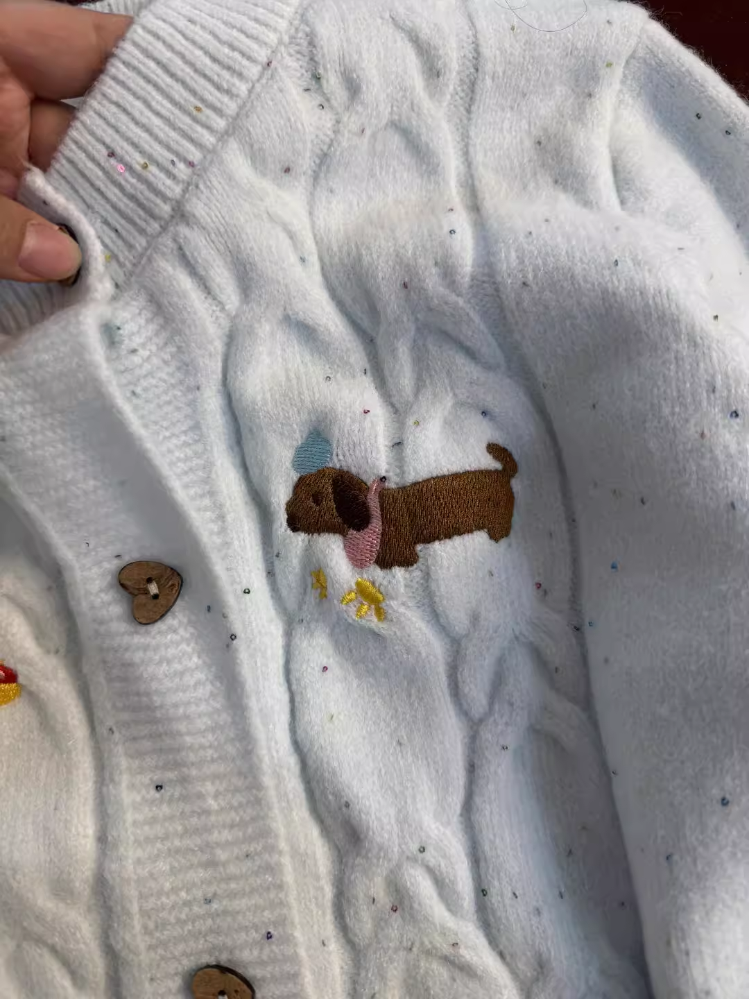 New Blue Cute Sweet Knitted Cardigan Sweater Jacket YM2388