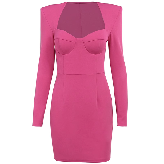 Sexy Long Sleeves Bodycon Dress YM740
