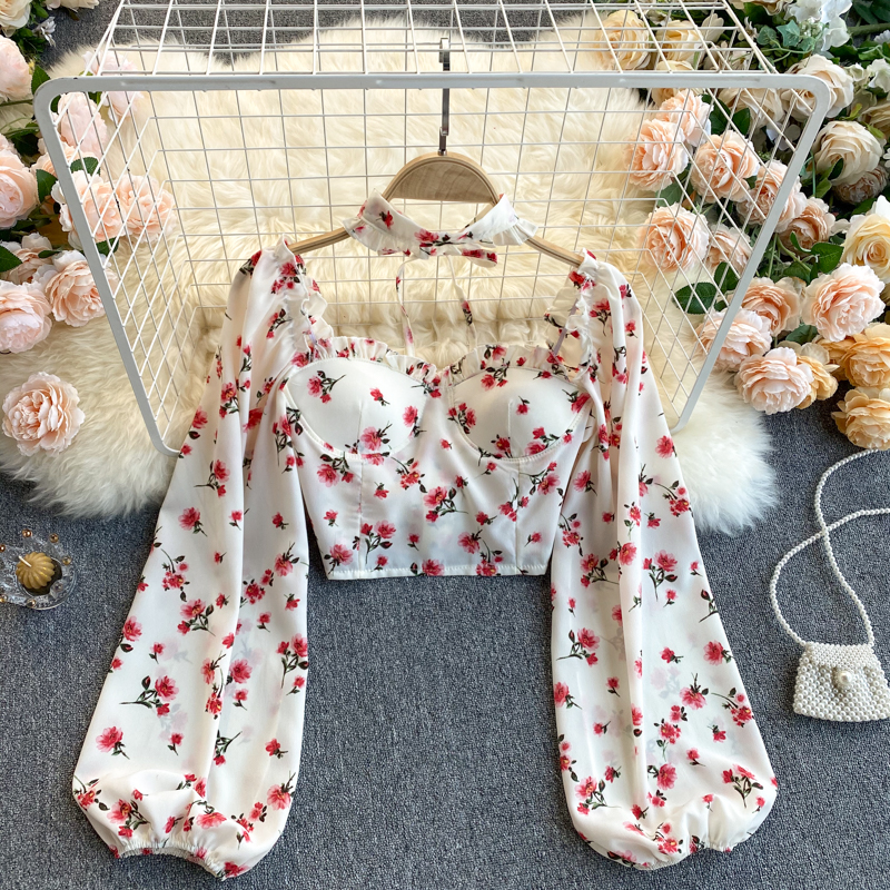 Cute A line summer sweet tops, YM78