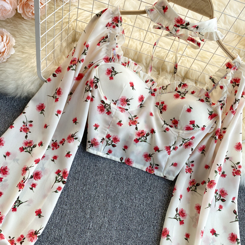 Cute A line summer sweet tops, YM78