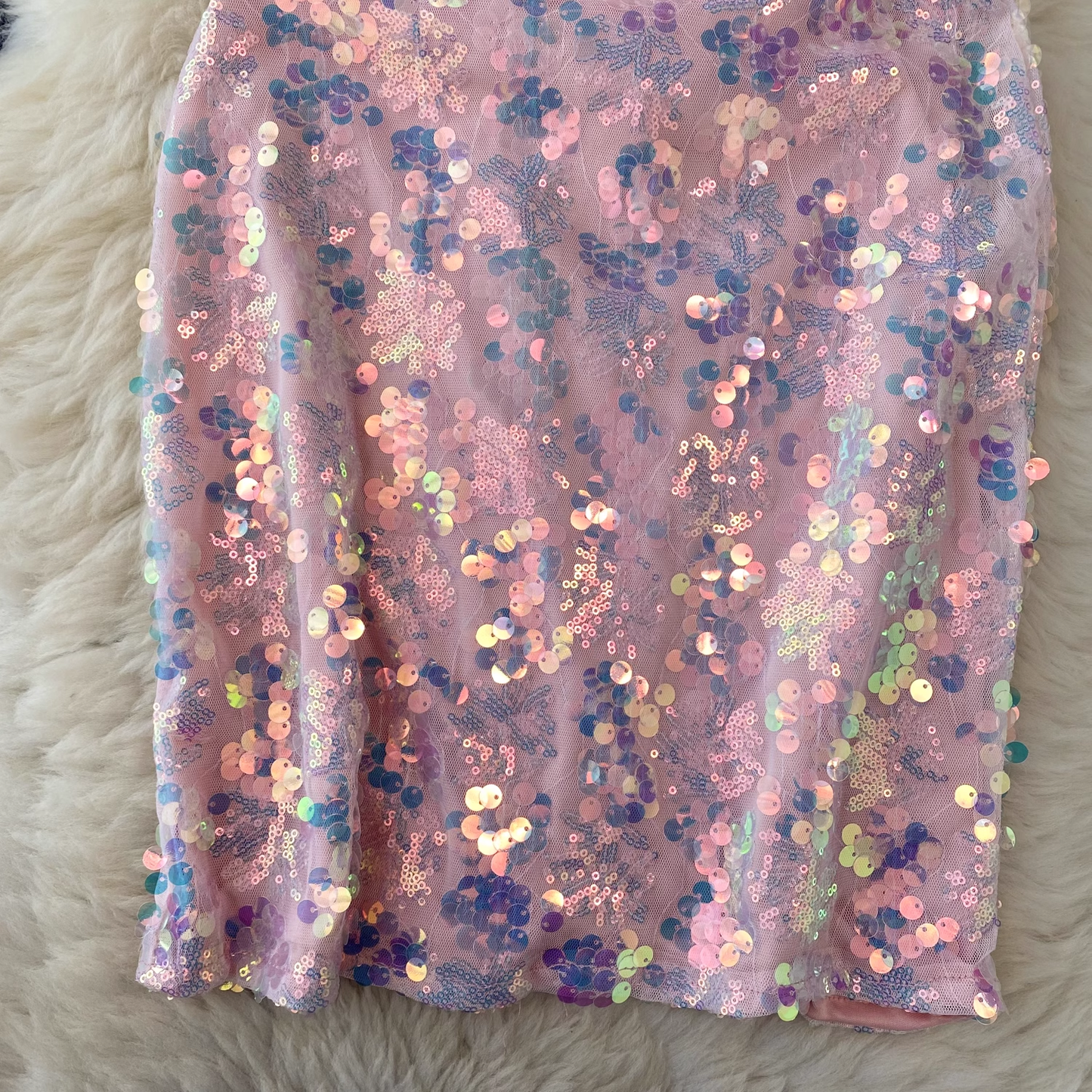 women's summer sequined glitter suspender dress YM328