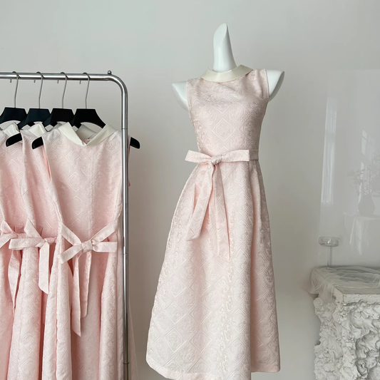 Elegant Pink A Line Birthday Dress Party Dress YM2080