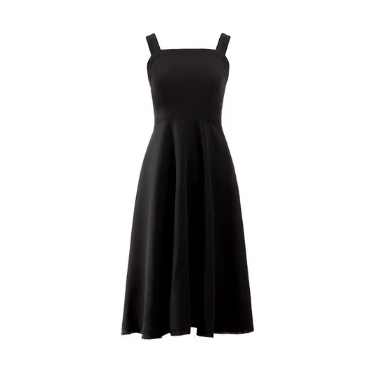 A-line Black Summer Dress YM718