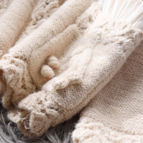 V-neck Short Sweater Jacket New Style Age-Reducing Knitted Cardigan YM2384