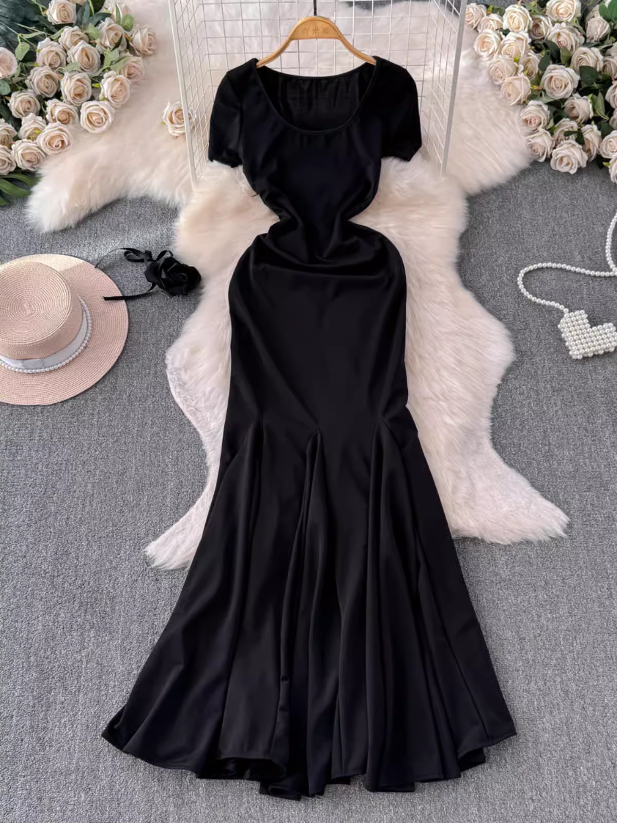 Simple Mermaid Dress YM1440