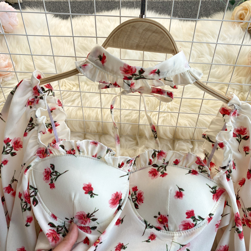 Cute A line summer sweet tops, YM78