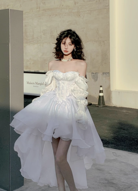A-line Puffy Birthday Dress YM1220