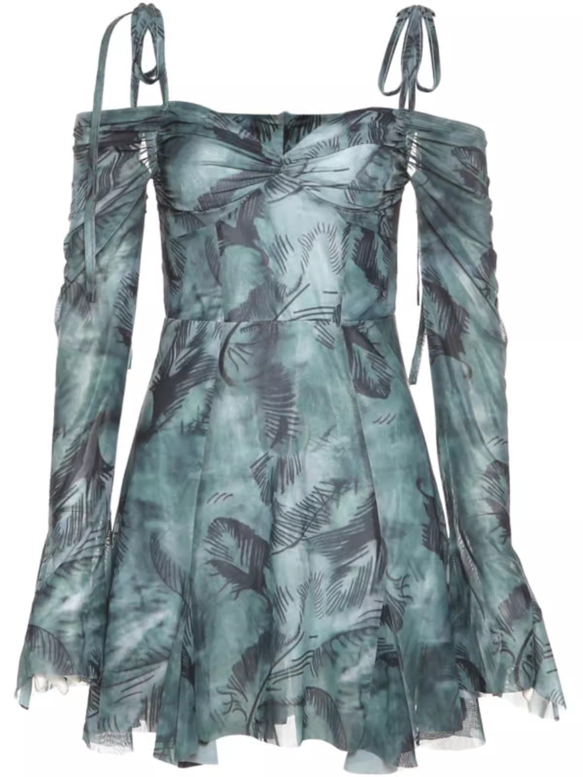 Off The Shoulder Short Dress YM1308