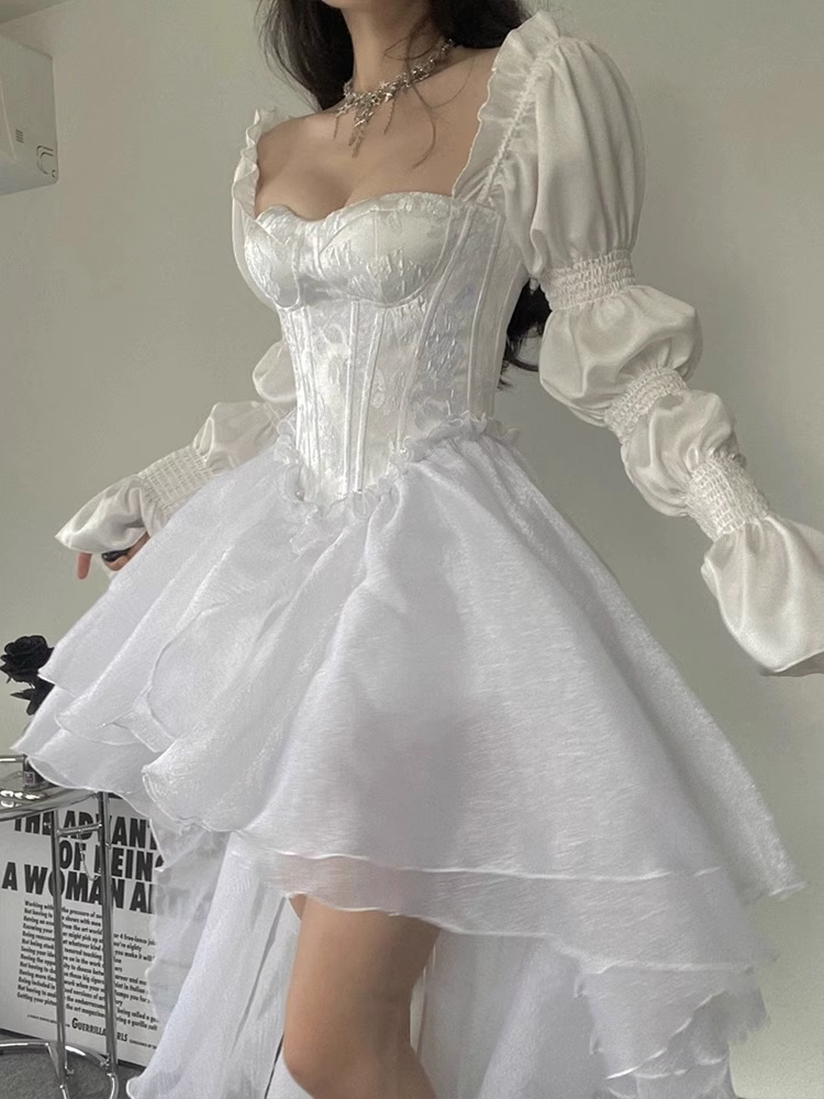 A-line Puffy Birthday Dress YM1220