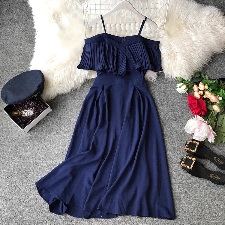 women's mid length dress ,YM131