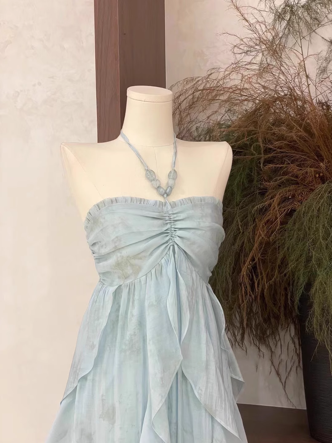 Sexy Halter Chiffon Party Dress Holiday Dress YM1765