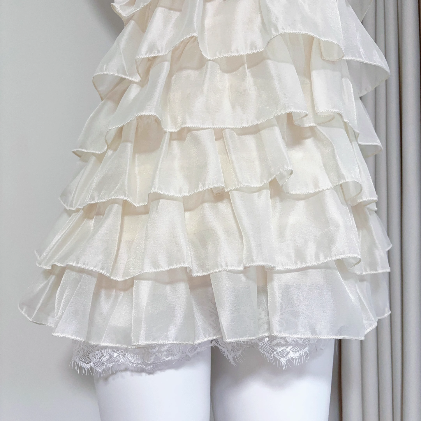 Champagne Halter Short Party Dress Birthday Dress YM2072