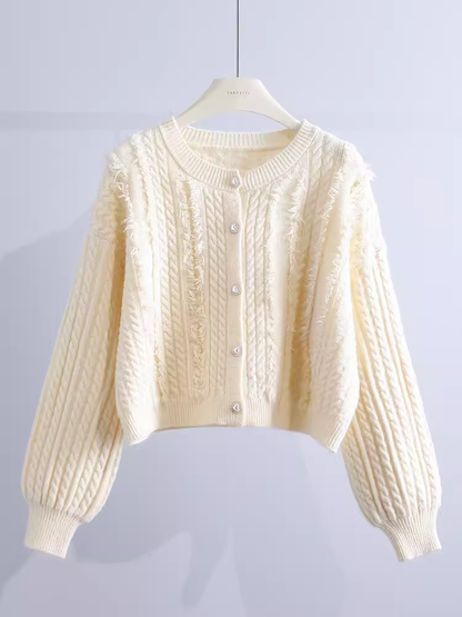 women's twist sweater jacket YM654