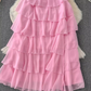 women's suspender halter dress YM1438