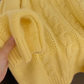 Yellow Twist Sweater Lazy Style Knitted Sweater YM1870