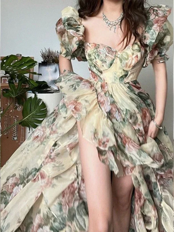 New style women's seaside vacation long dress  YM1154