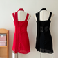 Sexy Suspender Dress Sheath Cocktail Dress YM1790