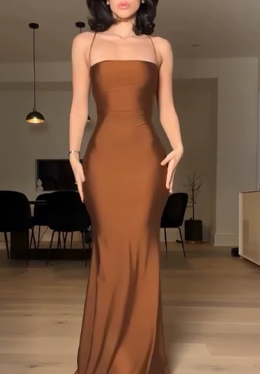 Sexy Long Bodycon Dress  YM1331