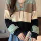 women's autumn and winter striped short sweater  YM504