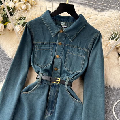 women's autumn denim dress YM507