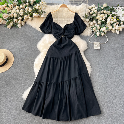 Sexy A-line Summer Dress   YM1170
