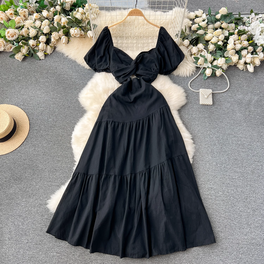 Sexy A-line Summer Dress   YM1170