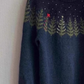 Navy Blue Sweater For Women Winter New Style Lazy Style High-End Beautiful Sweater YM1842