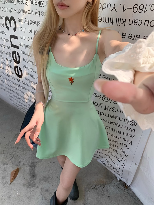 A-line Short Dress YM479