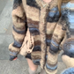 women's retro color striped sweater YM693