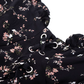 Irregular floral slip dress YM1029