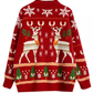 women's red Christmas sweater autumn and winter YM932