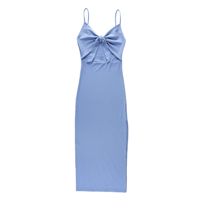 V-neck hollow suspender dress summer YM735