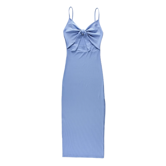 V-neck hollow suspender dress summer YM735