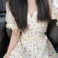 French polka dot retro polka dot dress for women in summer YM1081