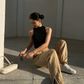 Pure Crop Top ,YM01