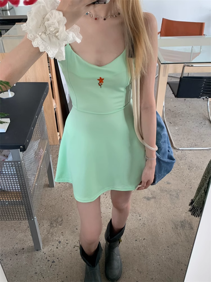 A-line Short Dress YM479