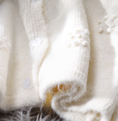 Sweet Sweater Coat For Women New Style Ladies Short Knitted Cardigan YM2381