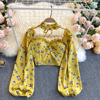 Cute A line summer sweet tops, YM78