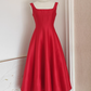 Simple Hot Pink A Line Party Dress Vacation Dress YM2104