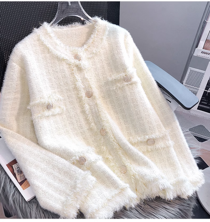 women's knitted cardigan sweater coat YM369