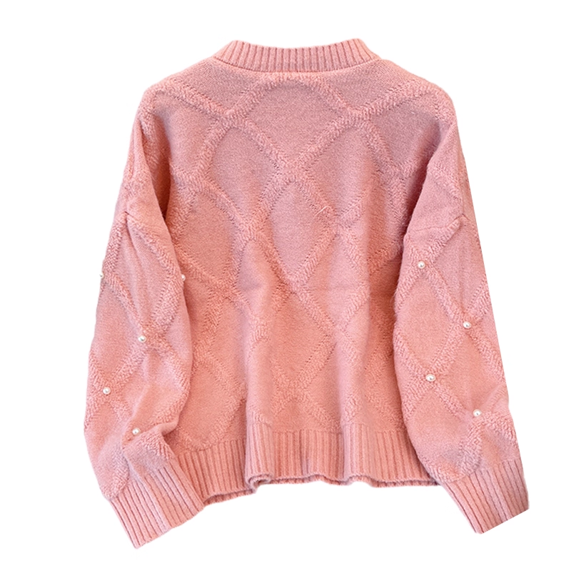 Sweet Pink Knitted Sweater YM2303