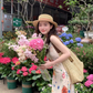women's summer floral suspender dress YM1177