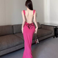 Sexy Backless Long Dress  YM1486